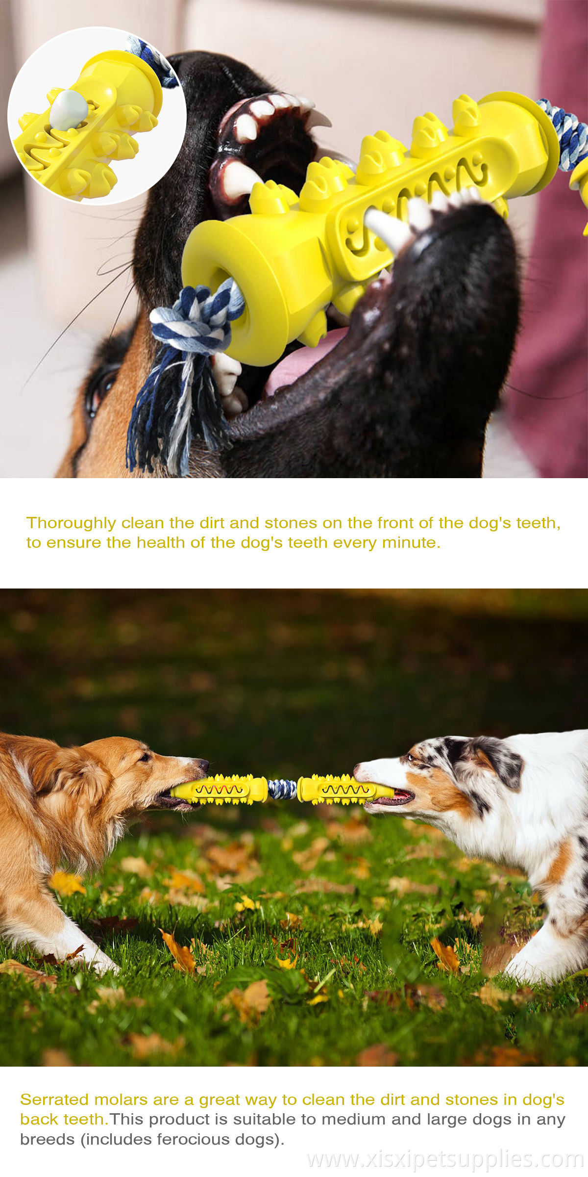Pet Toys Suppliers Wholesale Eco Friendly Natural Rubber Dog Chew Toy